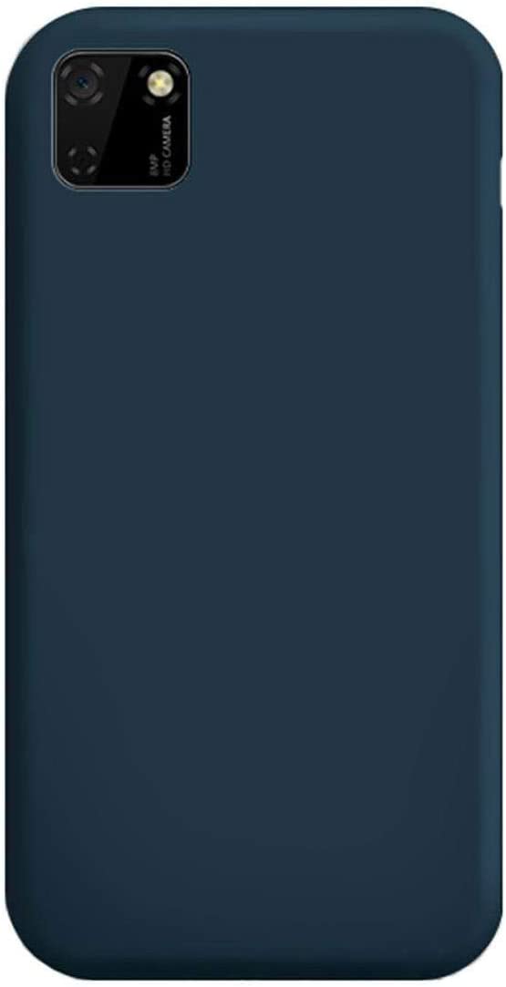 RankOne Cover Per Realme C11 (2020) Con Design CD E Texture Pelle - Azzurro